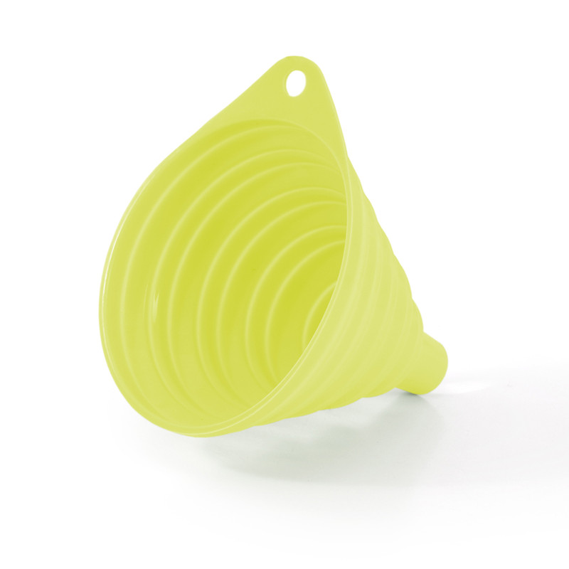 Fissman Foldable Silicone Funnel Yellow 9cm
