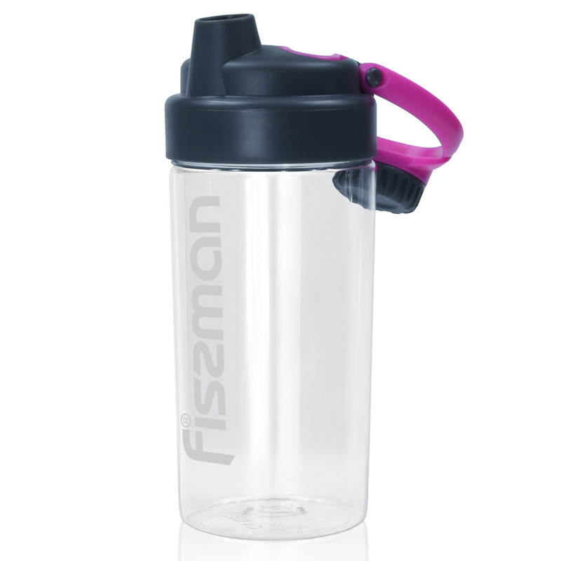Fissman Plastic Water Bottle 600ml/20cm Purple