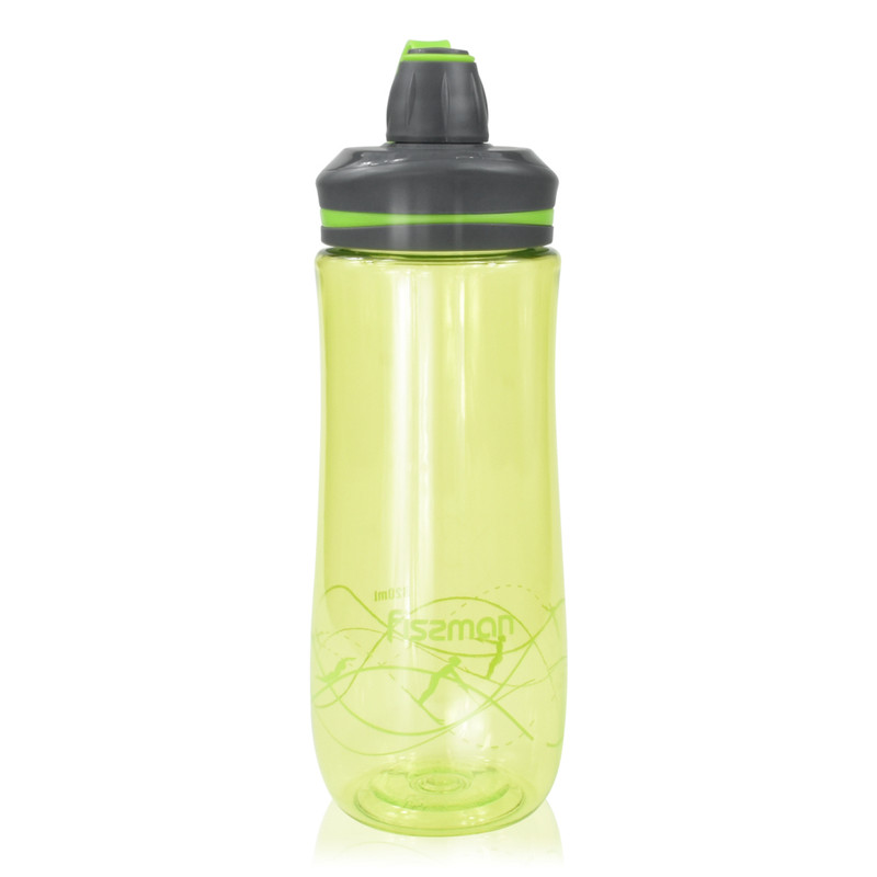 Fissman Sports/ Gym Water Bottle With Leakproof Green/Black 820ml