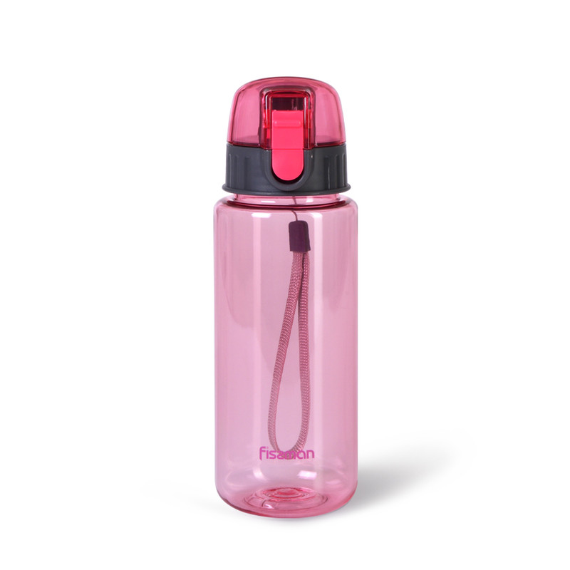 Fissman Food Grade Plastic Water Bottle Pink 500ml