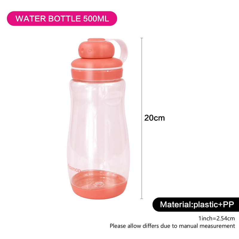 Fissman Plastic Water Bottle Orange  500ml