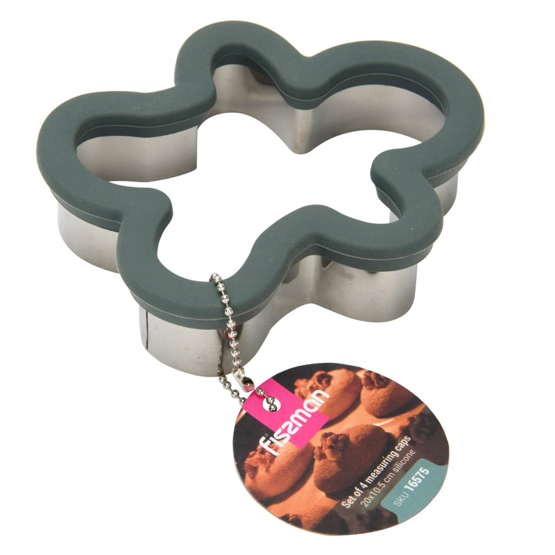 Fissman Cookie Cutter 12.7x11.5cm (Stainless Steel With Silicone)