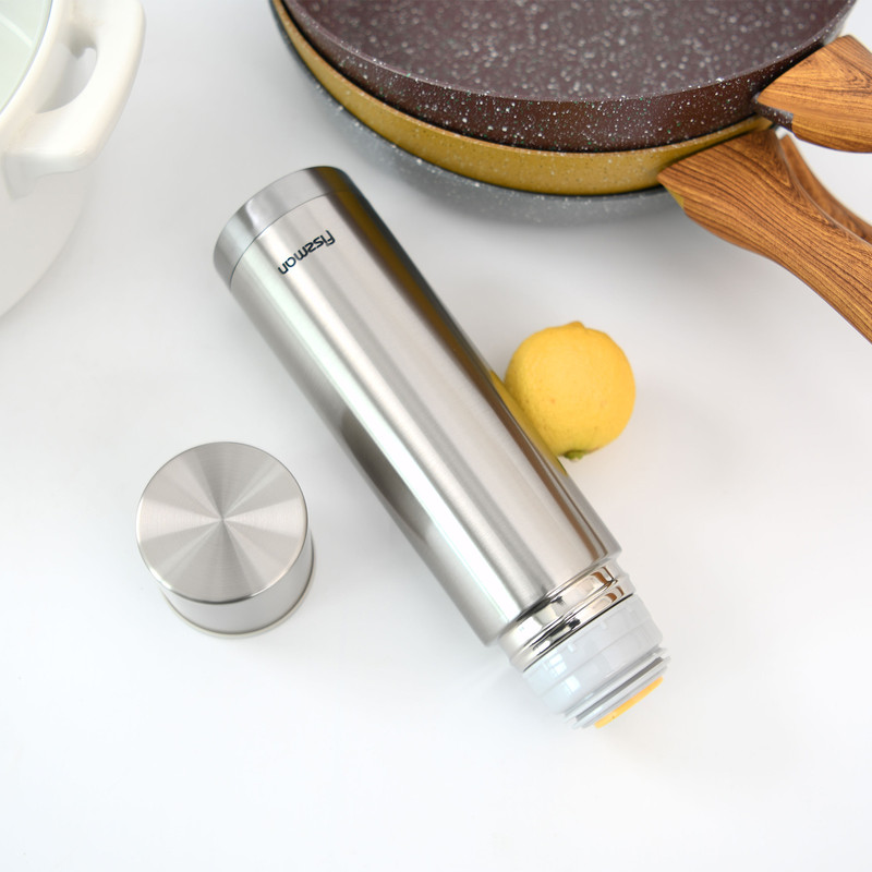 Fissman Double Wall Vacuum Bottle 750ml (Stainless Steel)