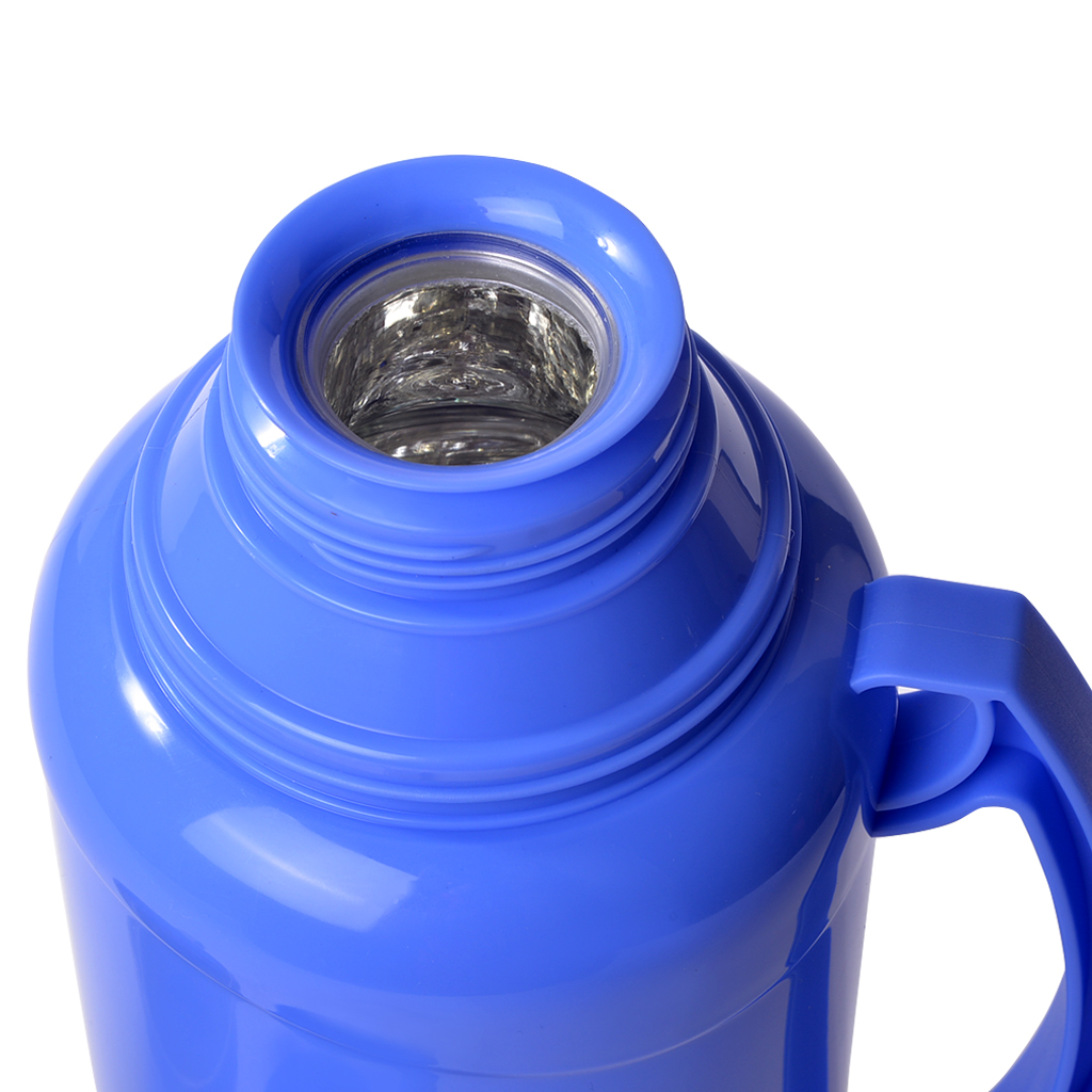 Fissman Vacuum Bottle 1800ml Purple (Plastic Case With Glass Liner)