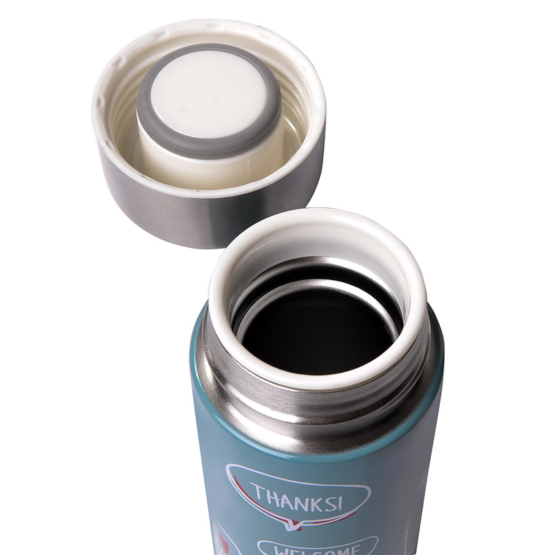 Fissman Double Wall Vacuum Bottle 300ml (Stainless Steel)