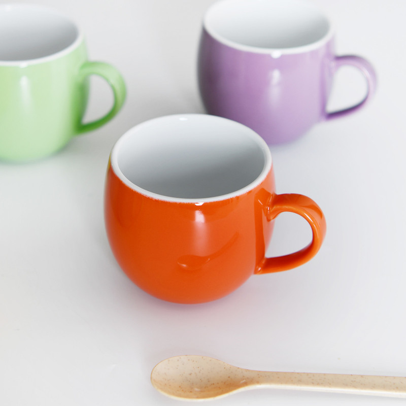 Fissman Mug 320ml Orange (Ceramic)