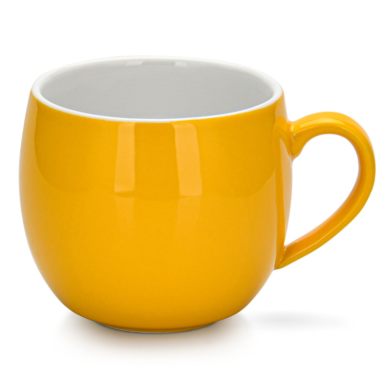 Fissman Mug 320ml Yellow (Ceramic)
