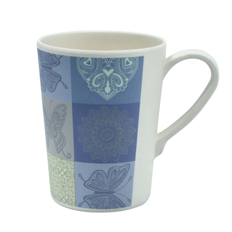 Fissman Mug Butterfly 300ml (Bamboo Fibre)