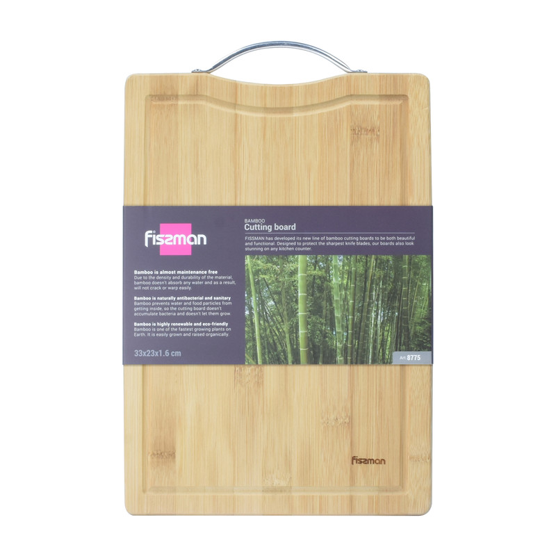 Fissman Cutting Board 33x23x1.6cm (Bamboo)