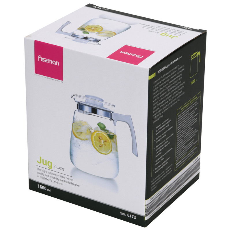 Fissman Jug 1600ml (Glass)