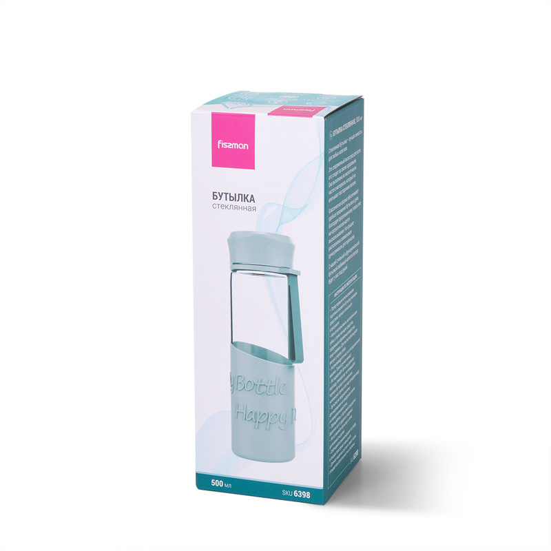 Fissman Glass Bottle 500ml