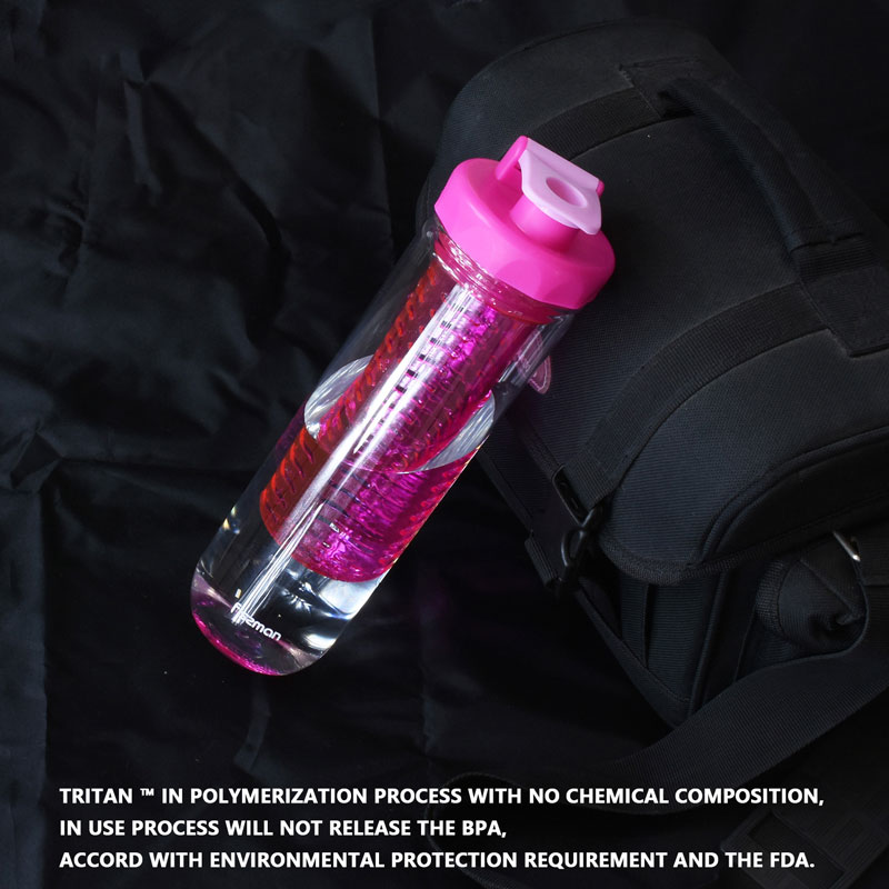 Fissman Water Bottle 800ml (Plastic)