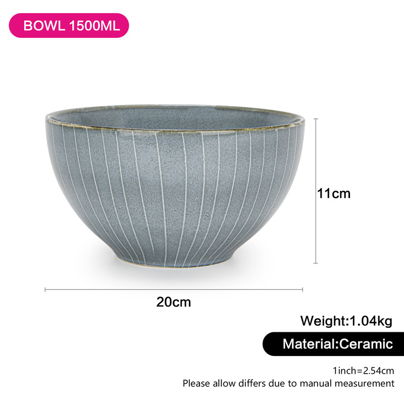 Fissman Bowl Joli 20x11cm/1500ml (Ceramic)