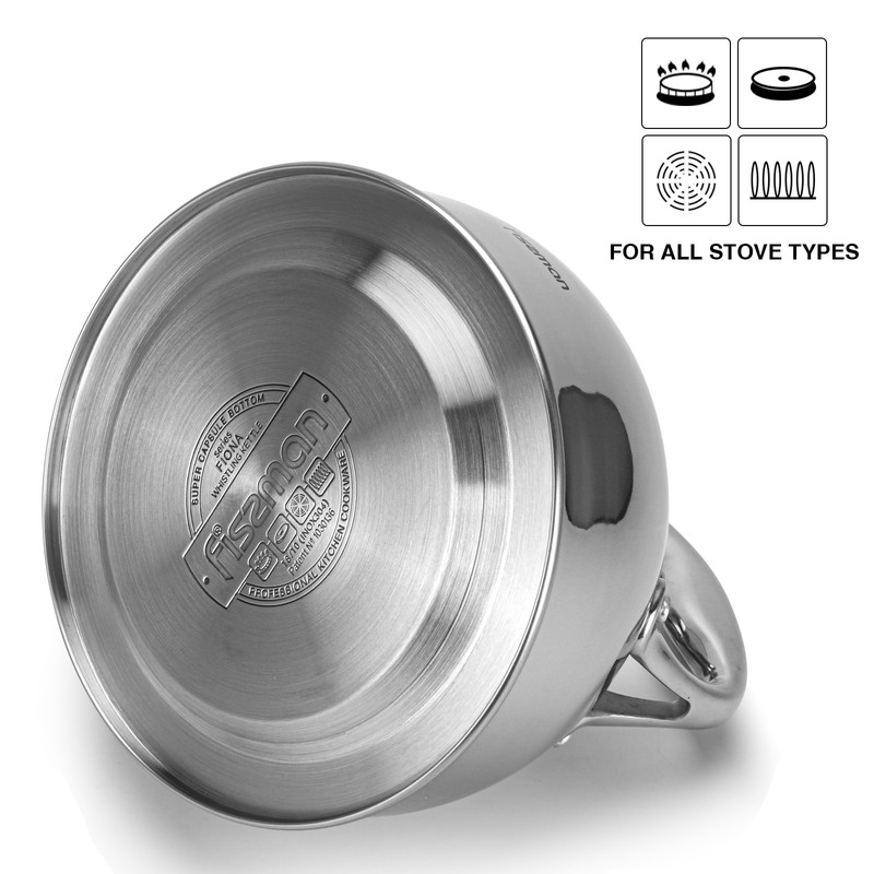 Fissman Whistling Kettle 2.75LTR Fiona (Stainless Steel)