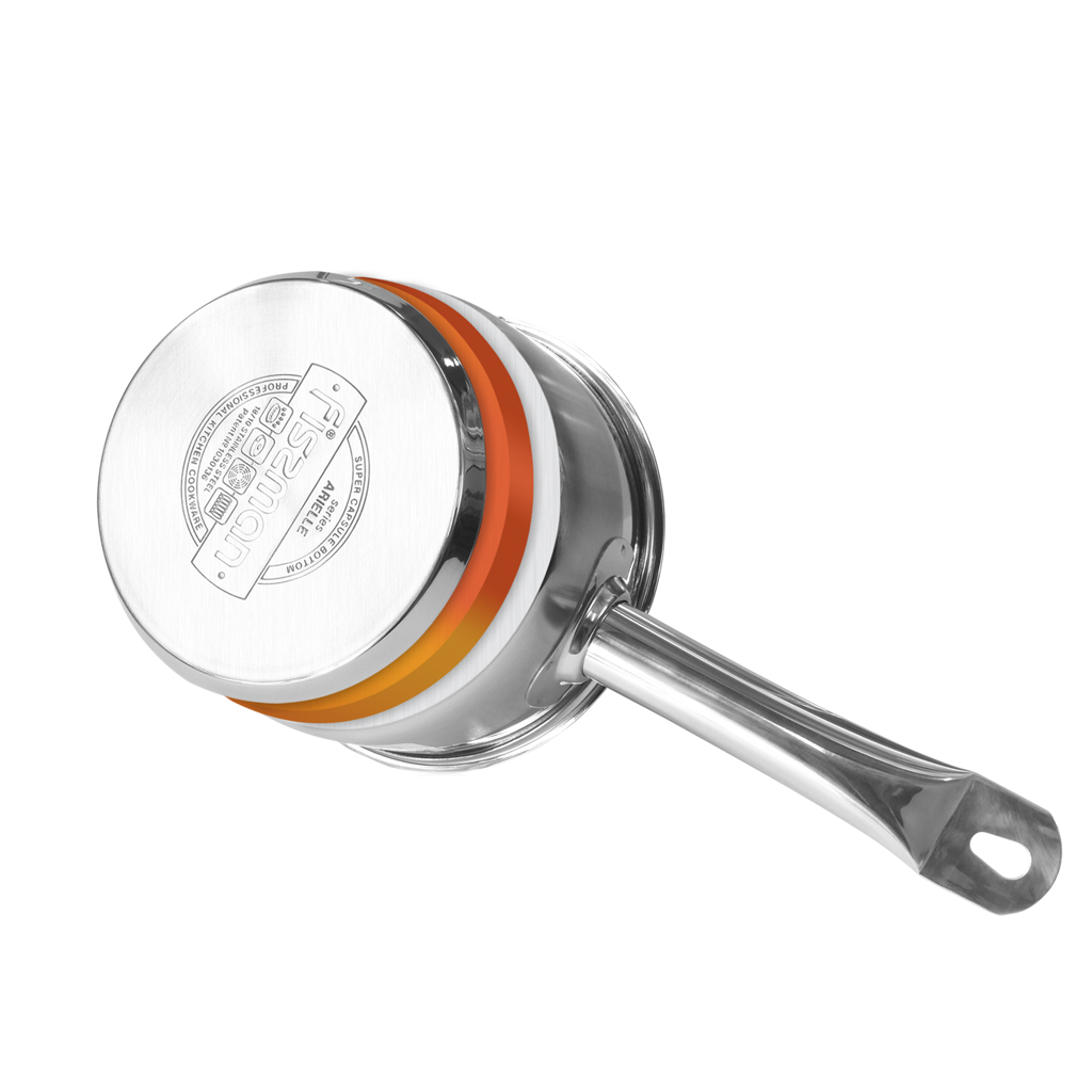 Fissman Sauce Pan 16x8cm/1.5LTR Without Lid (Stainless Steel)