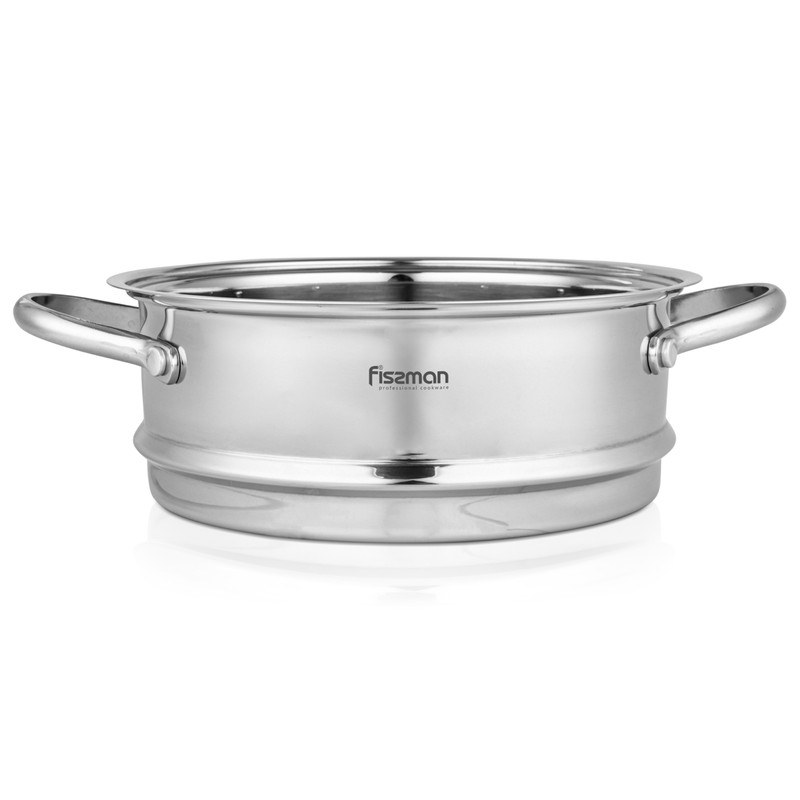 Fissman Steamer Insert 20x8cm With Two Side Handles (Stainelss Steel)