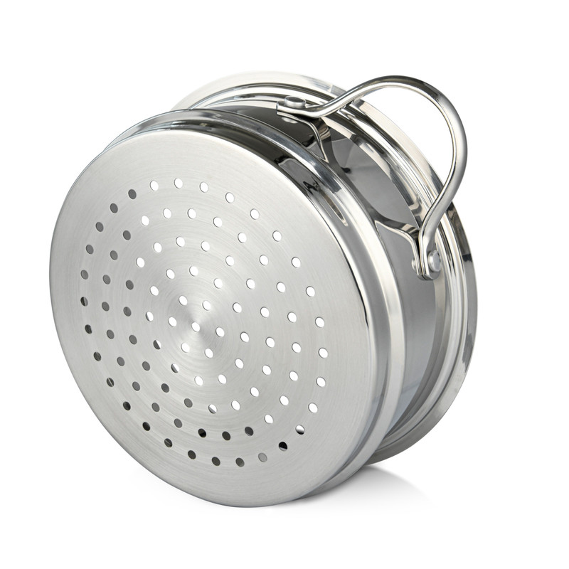 Fissman Steamer Insert 20x8cm With Two Side Handles (Stainelss Steel)