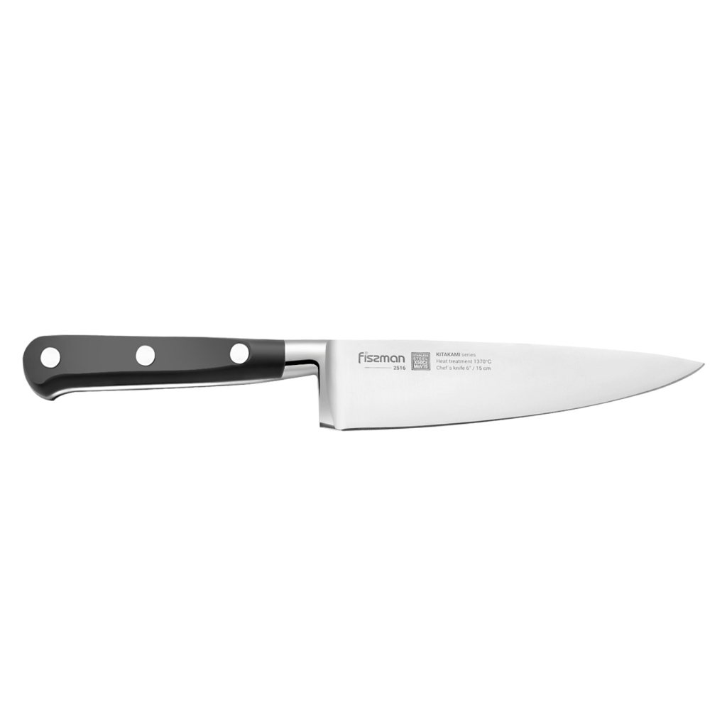 Fissman 6" Chefs Knife Kitakami (X50crmov15 Steel)