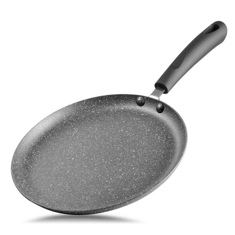 Fissman Crepe Pan Grey Stone 23x2cm (Aluminum With Non-Stick Coating)
