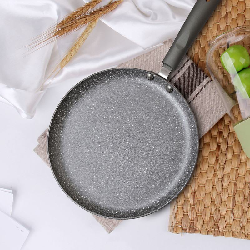 Fissman Crepe Pan Grey Stone 23x2cm (Aluminum With Non-Stick Coating)