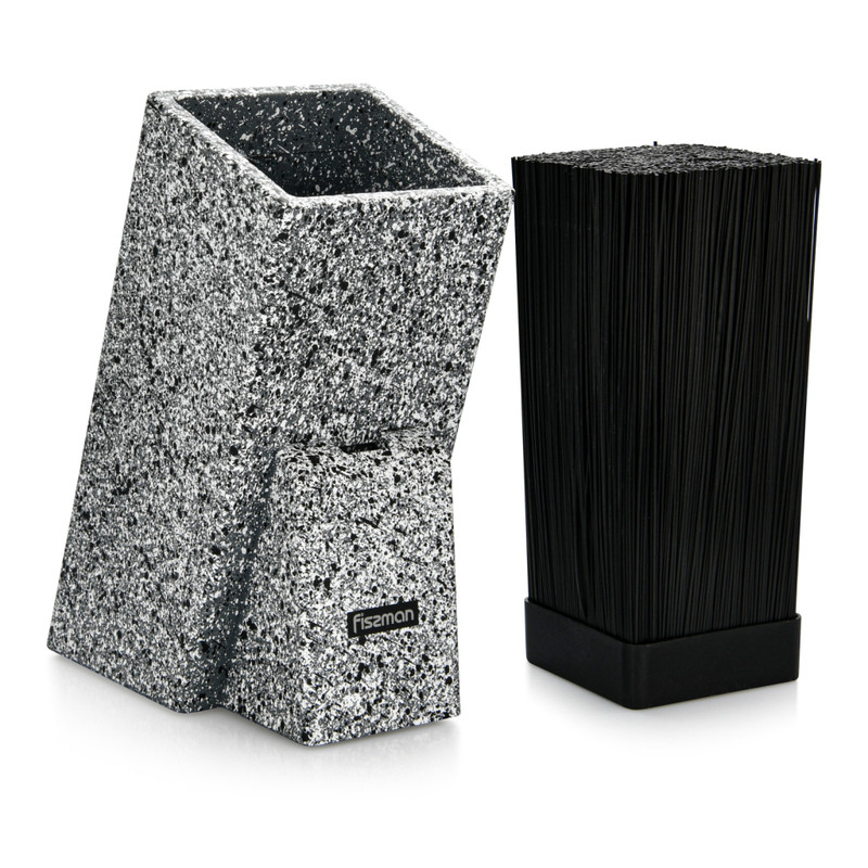 Fissman Kitchen Knife Organizer 11x11x26cm.Graphite (Plastic)