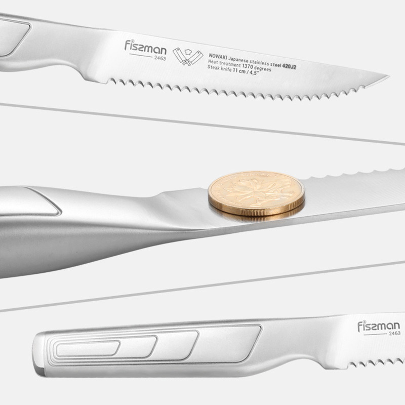 Fissman 4.5'' Steak Knife Nowaki (420j2 Steel)