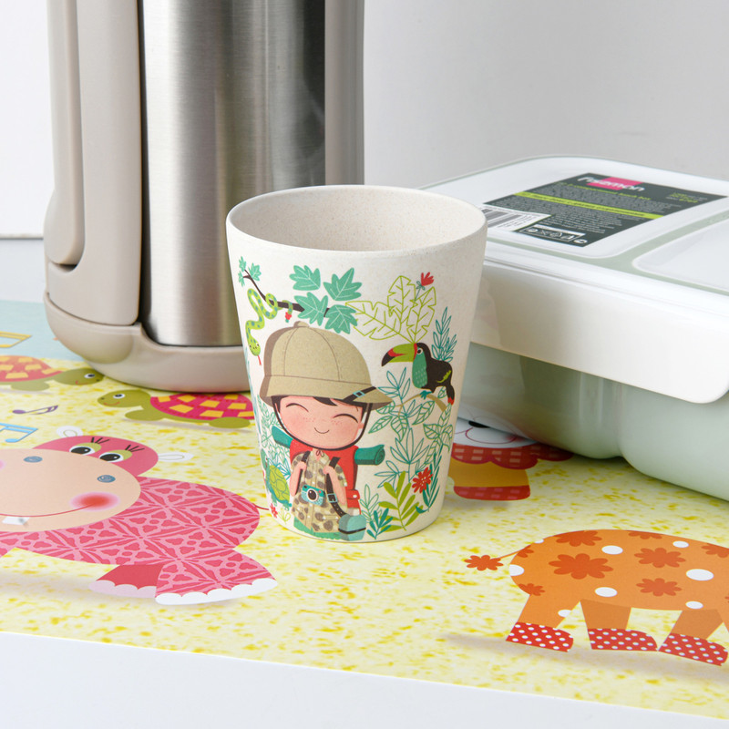 Fissman Dinner Set Boy 3 Pcs (Bamboo Fibre)