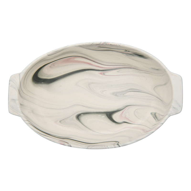 Fissman Oval Baking Dish 26x17x6cm/1.2LTR Valencia (Ceramic)