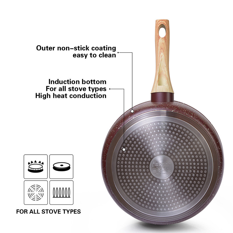 Fissman Frying Pan 28x7.0cm (Aluminum With Non-Stick Coating)