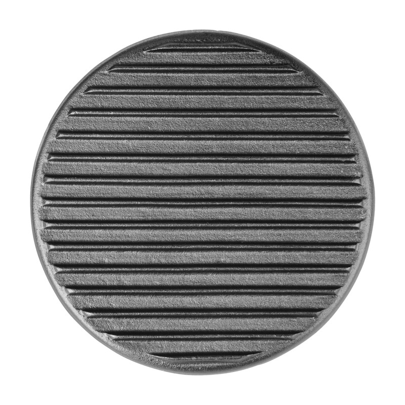 Fissman Round Grill Press 24cm With Bakelite Knob (Cast Iron)