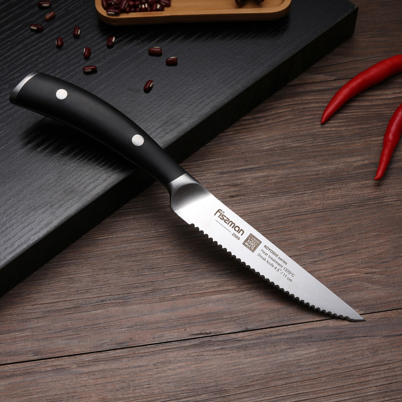 Fissman 4.5" Steak Knife Koyoshi (X50crmov15 Steel)