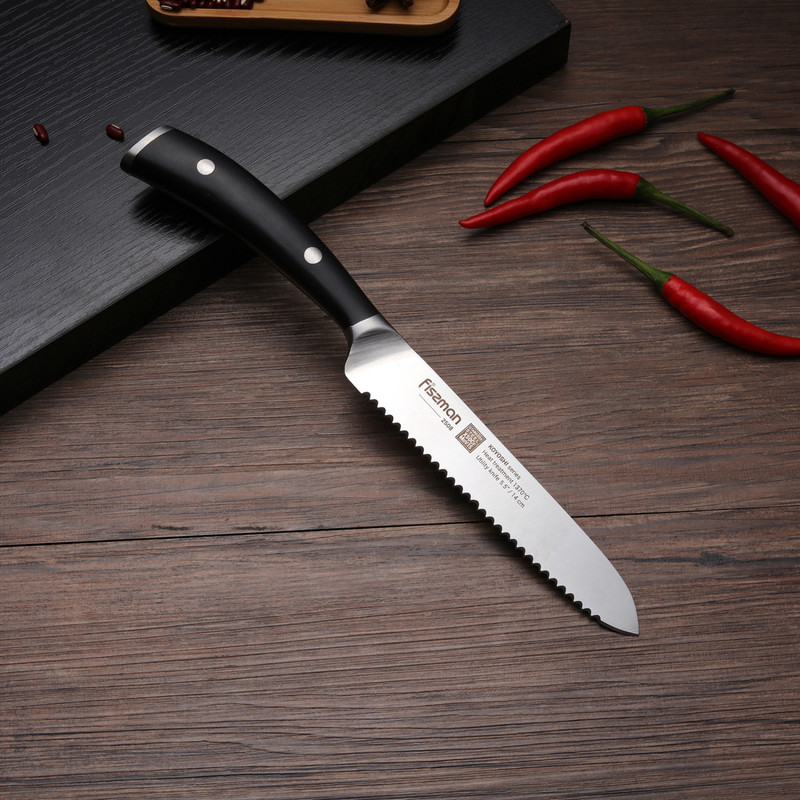 Fissman 5.5" Utility Knife Koyoshi (X50crmov15 Steel)