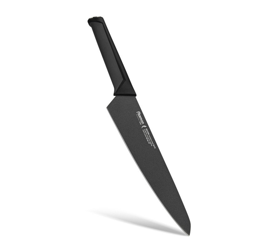 Fissman 8inch Chef's Knife Golfada With Graphite Non-Stick Coating (3cr13 Steel)