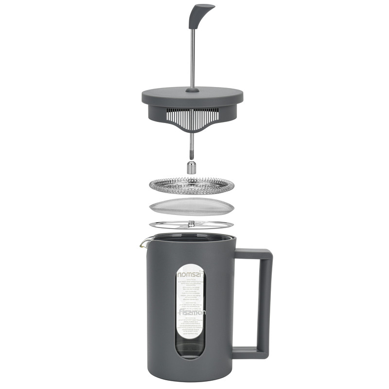 Fissman French Press Coffee Maker Marocchino 800ml (Borosilicate Glass)