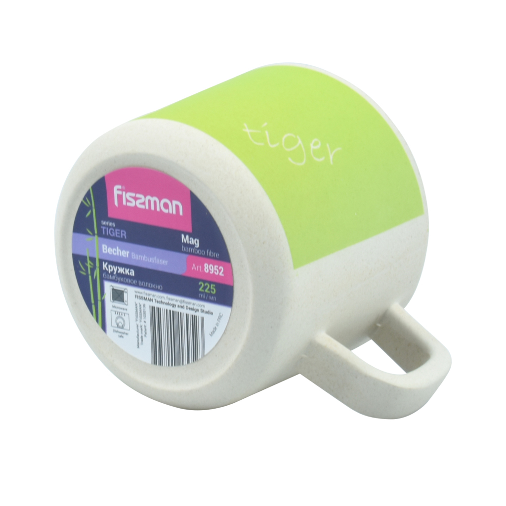 Fissman Mug Tiger 225ml (Bamboo Fibre)