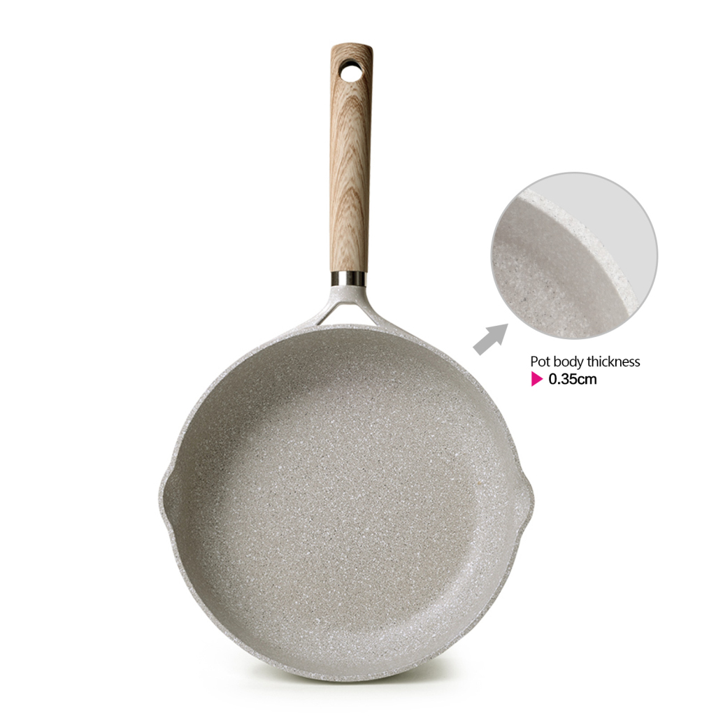 Fissman Deep Frying Pan Borneo 28x7.2cm (Aluminum With Non-Stick Coating)