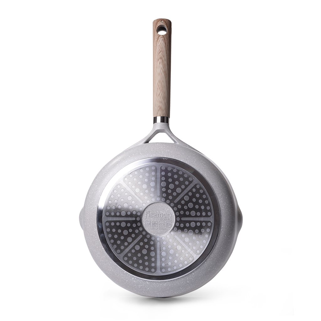 Fissman Deep Frying Pan Borneo 28x7.2cm (Aluminum With Non-Stick Coating)