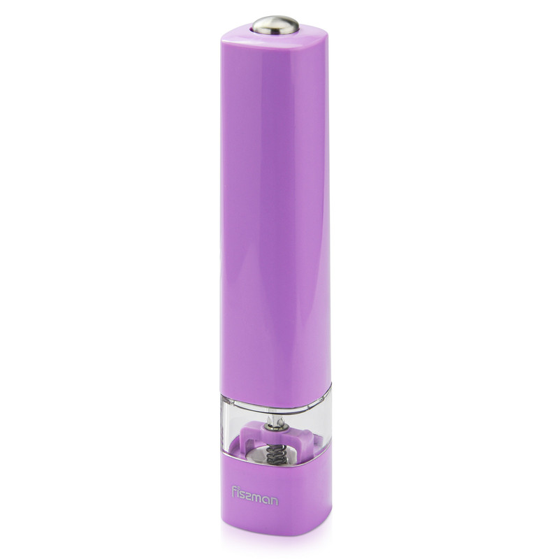 Fissman Electric Salt And Pepper Grinder Mill Purple
