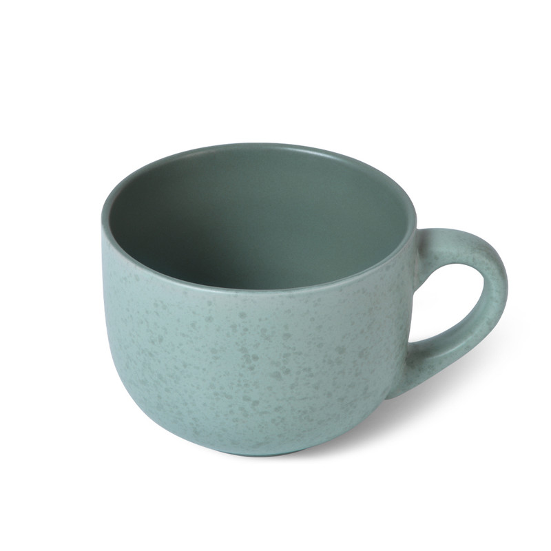 Fissman Mug 450ml Green (Ceramic)