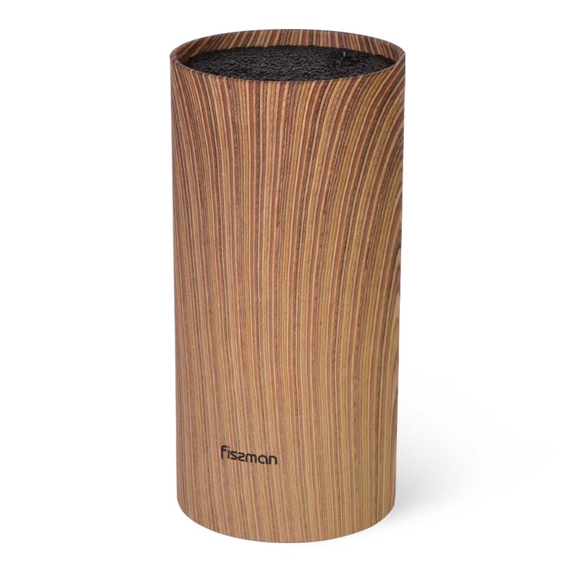 Fissman Kitchen Knife Organizer 11x22cm Round Shaped Wood (Plastic)