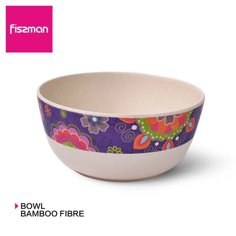 Fissman Bowl Purpur 14x6.5cm/600ml (Bamboo Fibre)