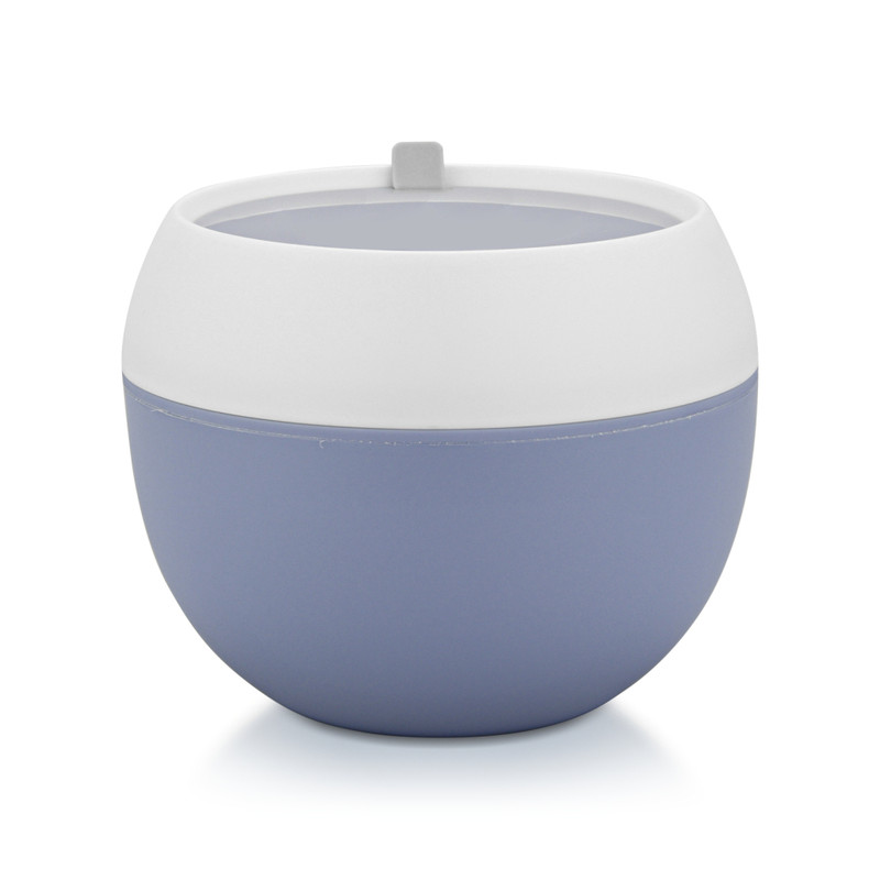 Fissman Round Lunch Box 14.8x14.8x12.1cm/800ml Blue (Plastic)