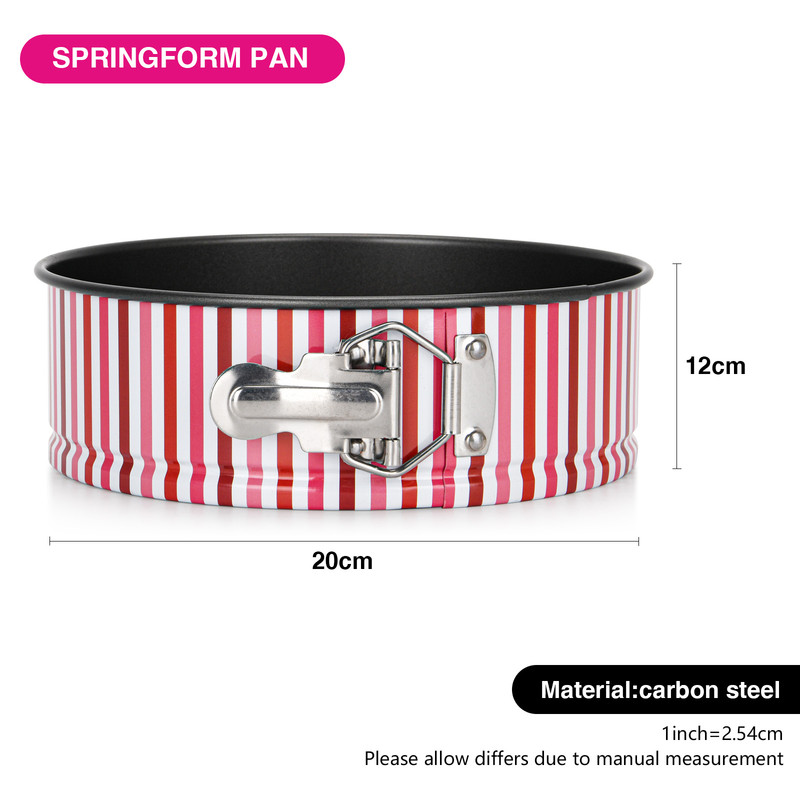 Fissman Springform Pan Piana 20x7cm (Carbon Steel With Non-Stick Coating)