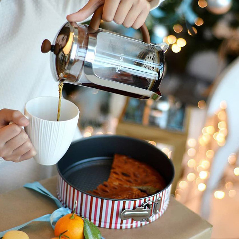 Fissman Springform Pan Piana 20x7cm (Carbon Steel With Non-Stick Coating)