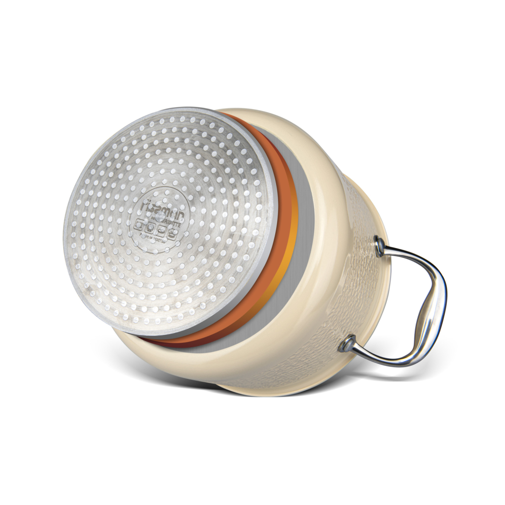 Fissman Casserole 20x12cm/3.7LTR With Glass Lid Brigitte