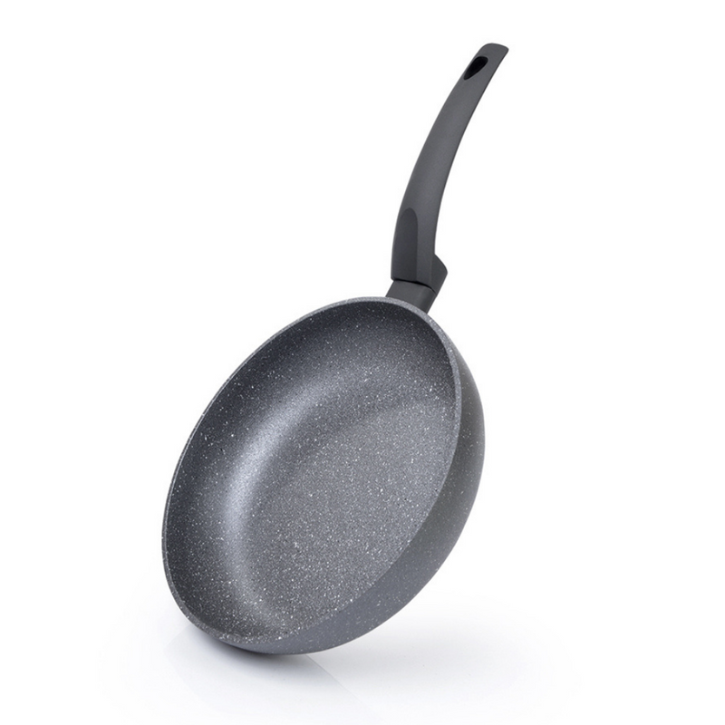 Fissman Deep Pan Grey Stone 24x6.0cm (Aluminum With Non-Stick Coating)