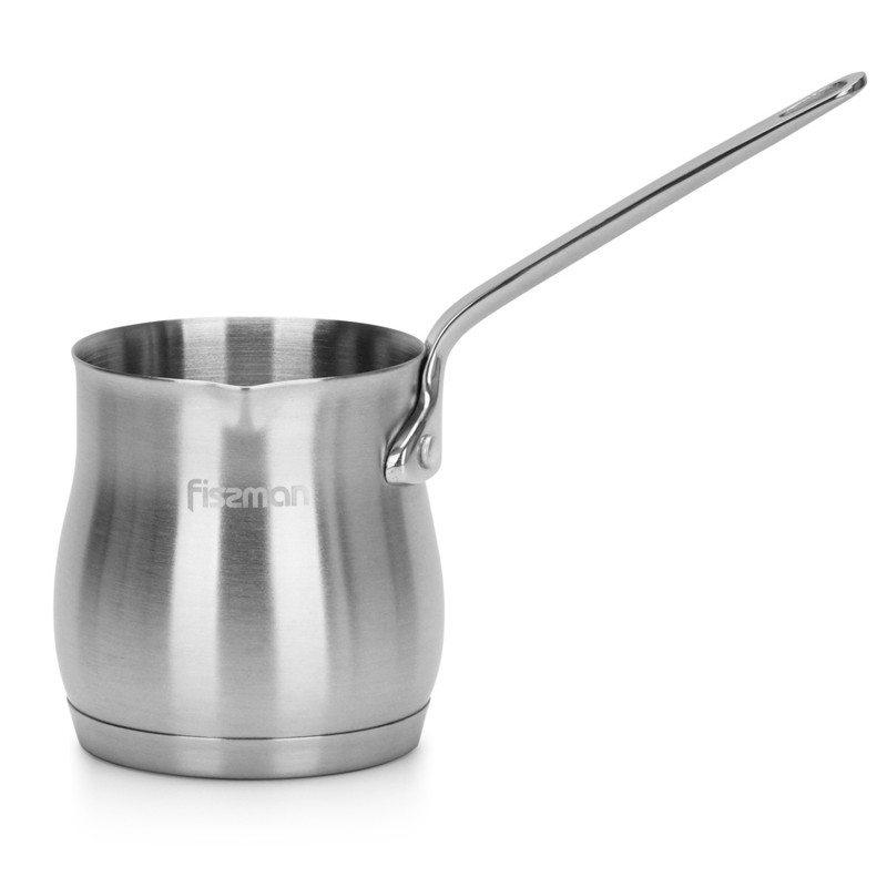 Fissman Coffee Pot 330ml With Induction Bottom (Stainless Steel)