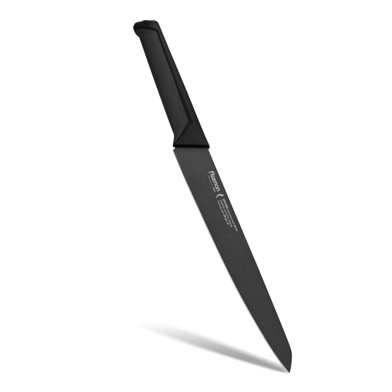 Fissman 8'' Carving Knife Golfada With Graphite Non-Stick Coating (3cr13 Steel)