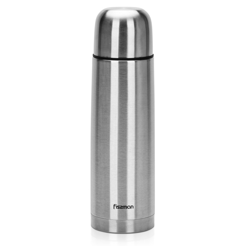 Fissman Vacuum Flask 750ml Metallic (Stainless Steel)