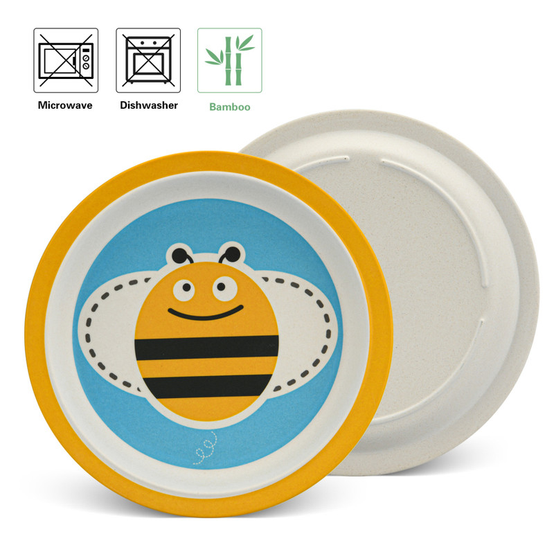 Fissman Dinner Set Bee 3 Pcs (Bamboo Fibre)